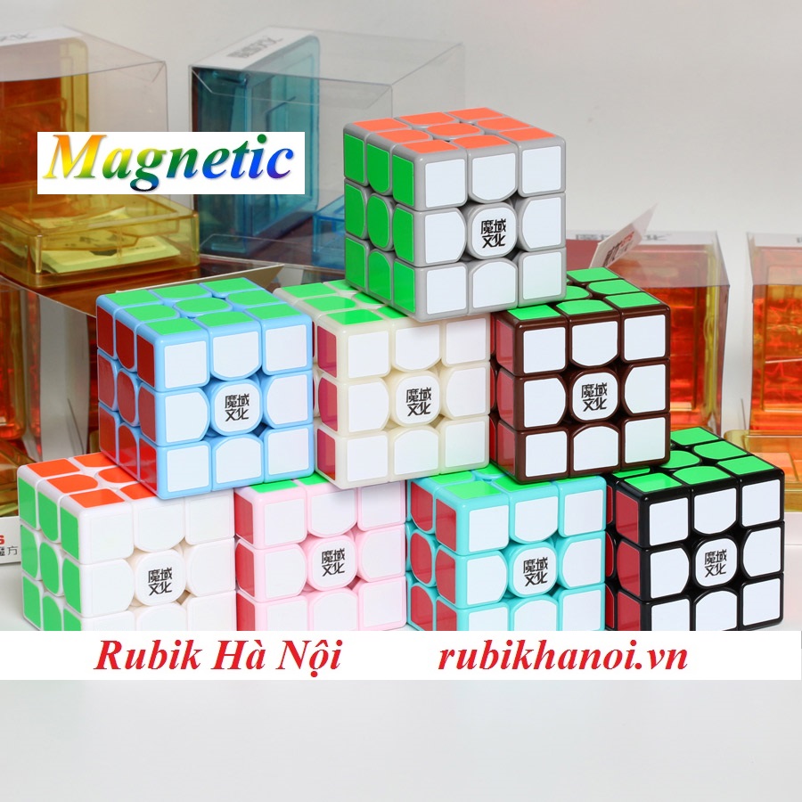 Rubik 3X3X3 Moyu Weilong Gts Milky Có Nam Châm Cao Cấp. Siêu Tốt. Siêu Bền.  Phiên Bản Giới Hạn – Rubik Ha Noi