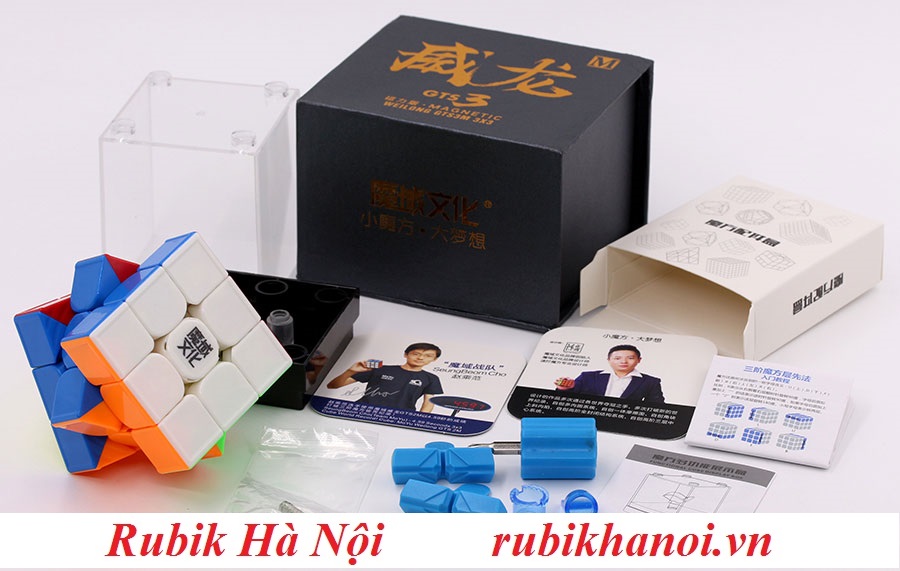 Rubik 3X3X3 Moyu Weilong Gts 3M Có Nam Châm Cao Cấp – Rubik Ha Noi